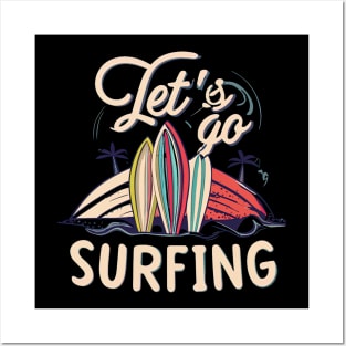 Let's go surfing! Posters and Art